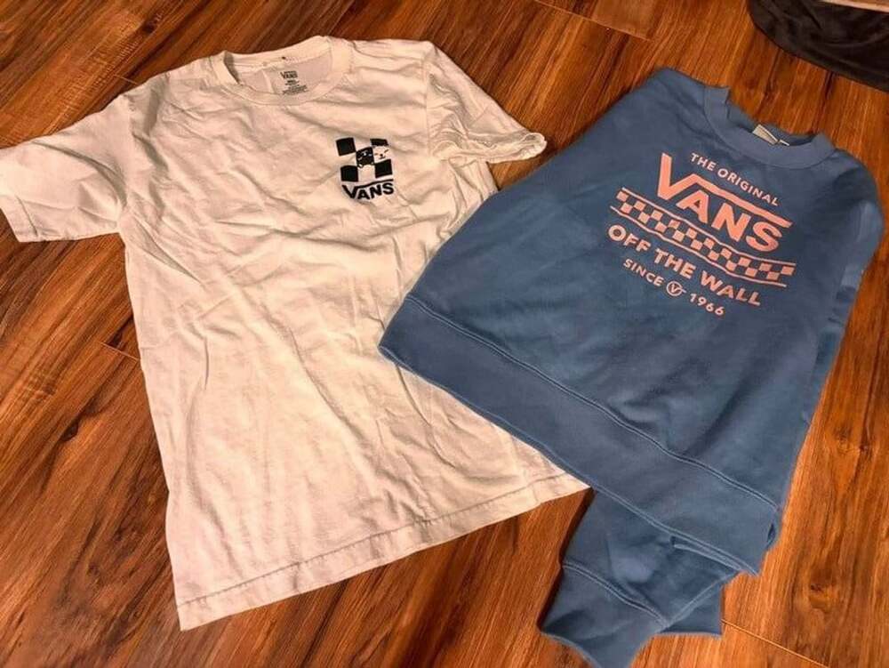 Vans size small women's bundle